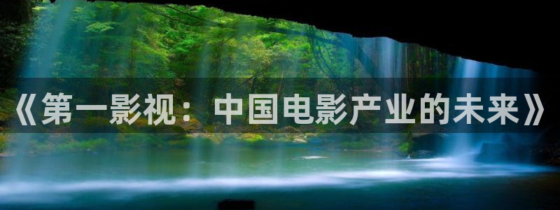 神马影院限制片：《第一影视：中国电影产业的未来》