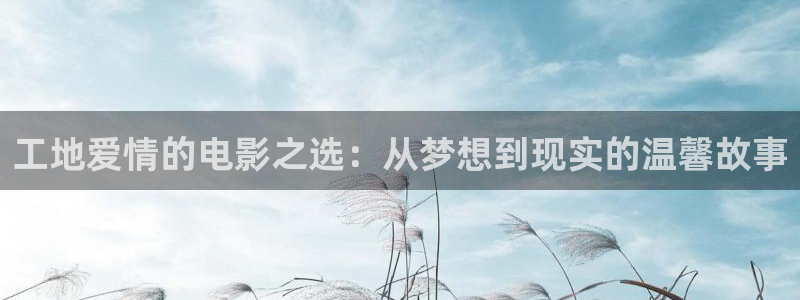 神马电影888我不卡：工地爱情的电影之选：从梦想到现实的温馨故事